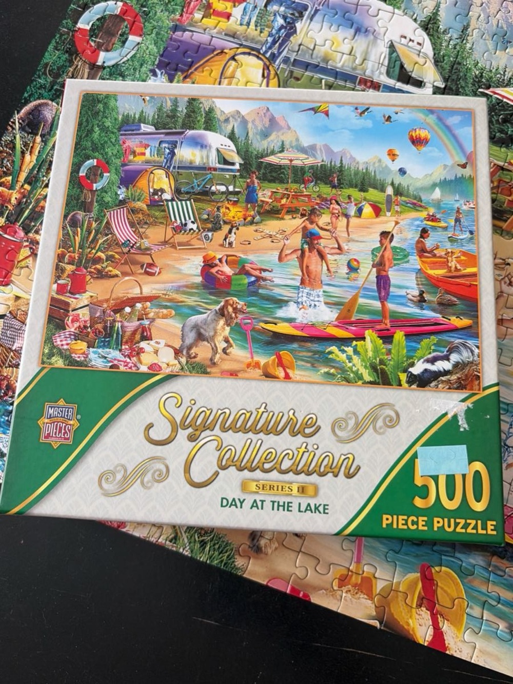 Signature Collection Series II Day at the Lake 500-Piece 🎨 Adrian Chesterman
